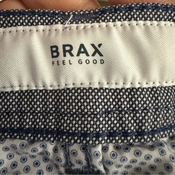 Brax Feel Good | Blue Cooper Fancy Regular Fit Pants | Sz 36 - Picture 6 of 9